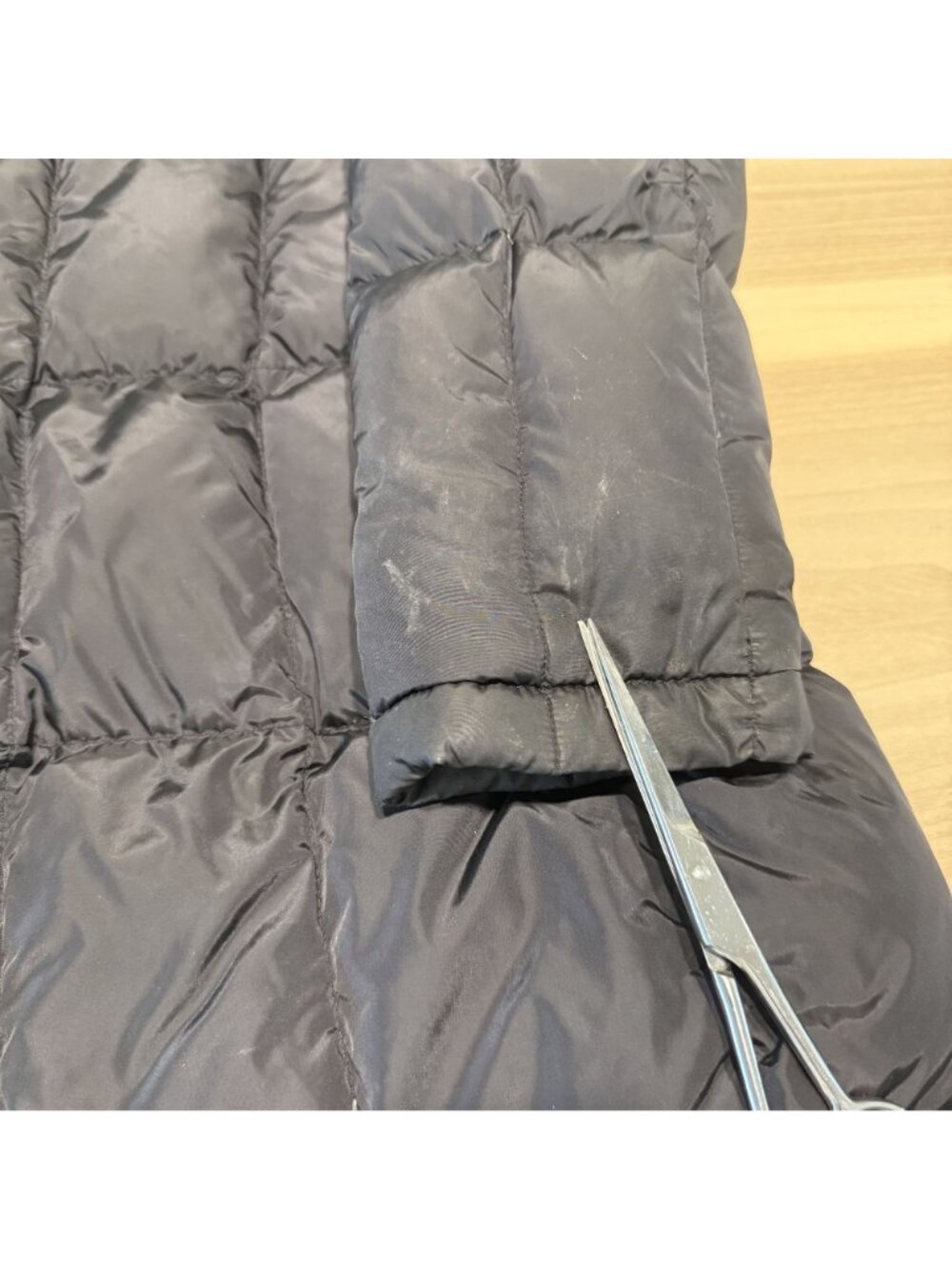 The North Face 600 Down Full Zip Quilted Parka Jacket Women's Medium M - Picture 7 of 7